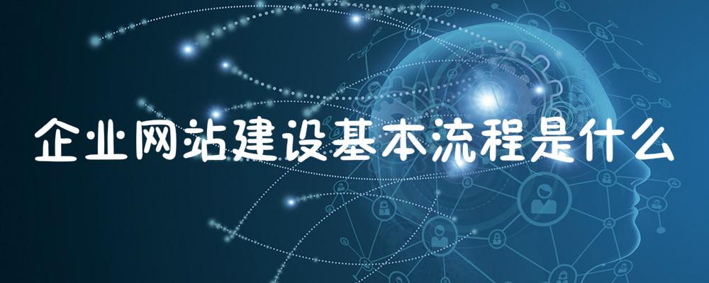 企業(yè)網(wǎng)站建設(shè)基本流程是什么